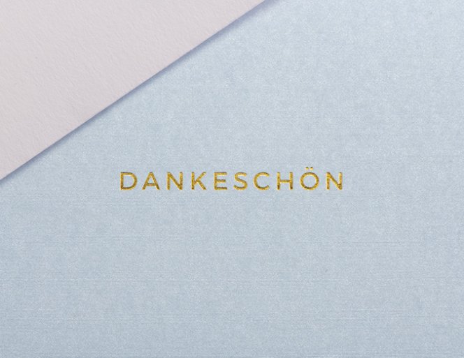 Karte Little Color Notes - Dankeschön