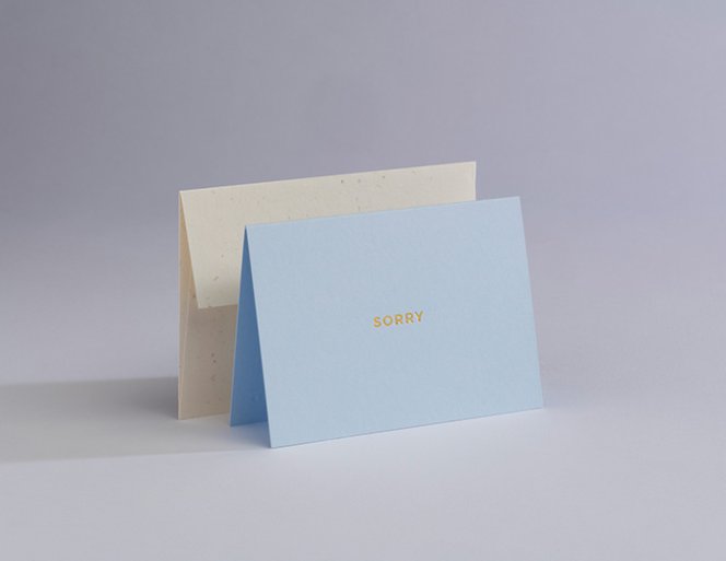 Karte Little Color Notes - Sorry