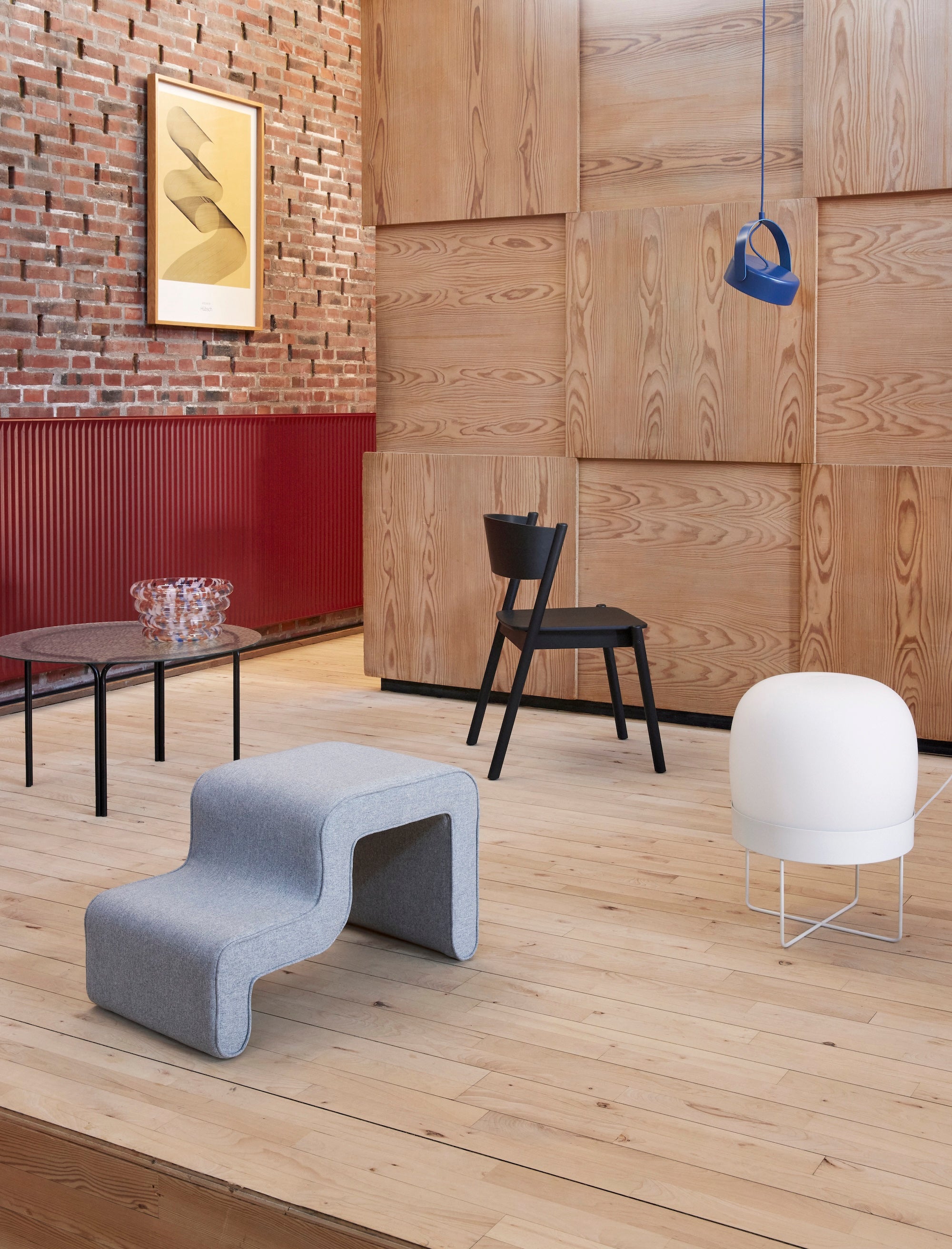 Stehlampe Snowy