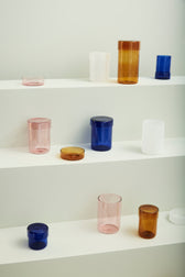 Aufbewahrungsglas Pop -  Blau
