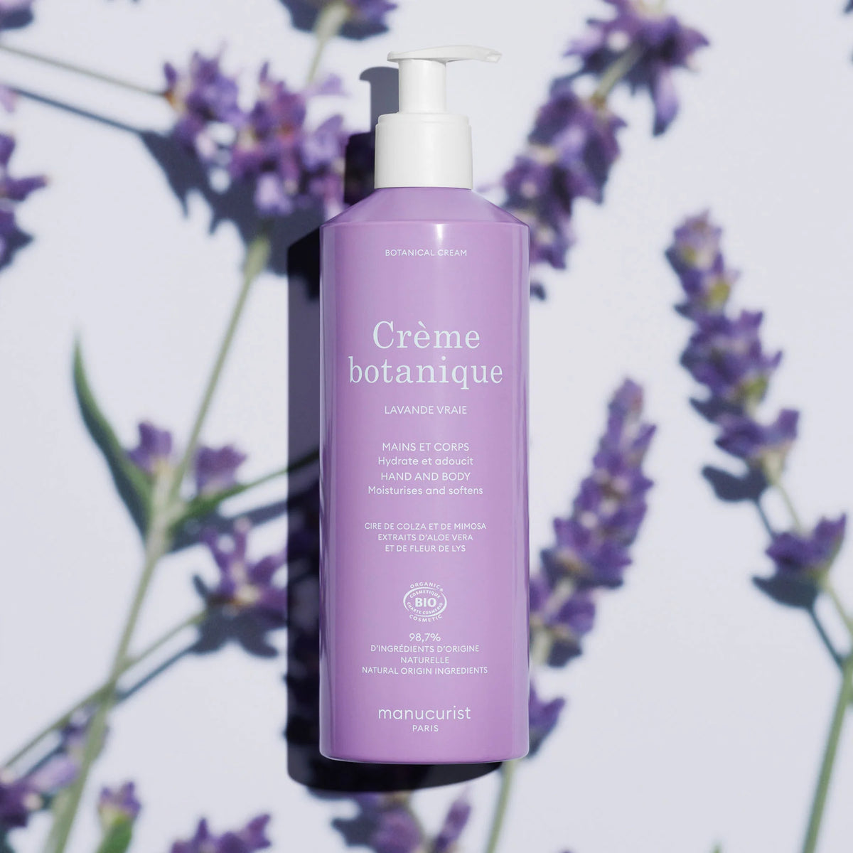 Handcreme - Echter Lavendel (500 ml)