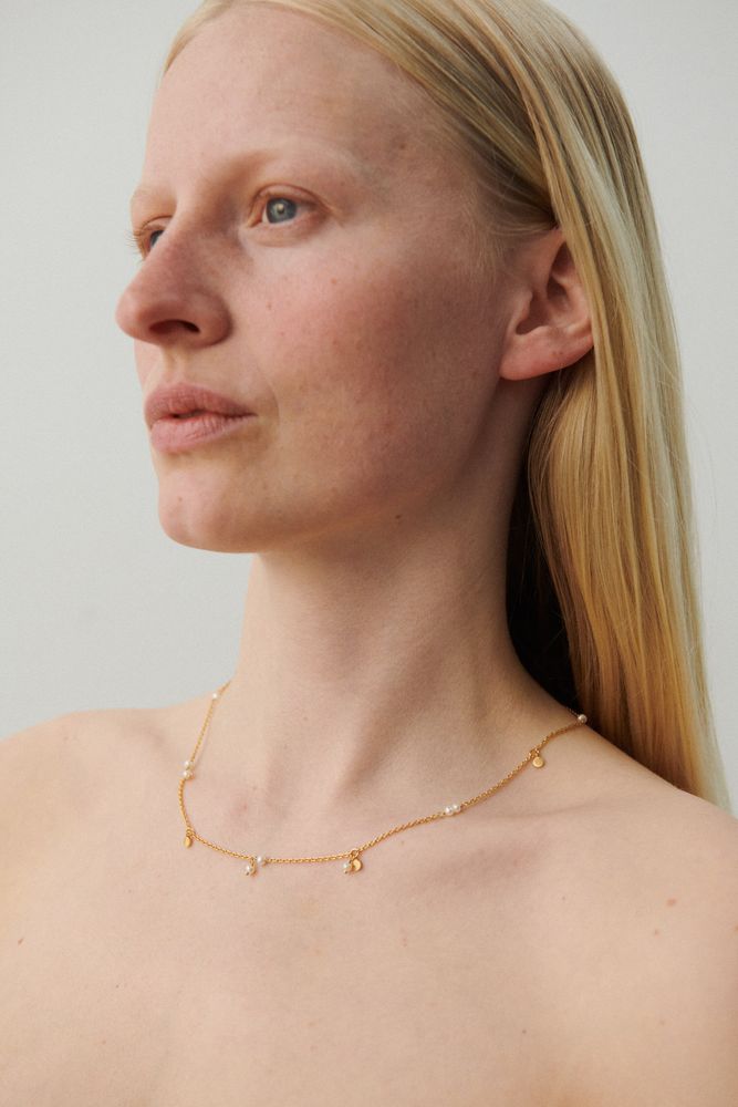 Halskette Ocean Pearl - Gold
