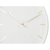 Detailaufnahme der Globe-Wanduhr – modernes Ziffernblatt & Struktur
