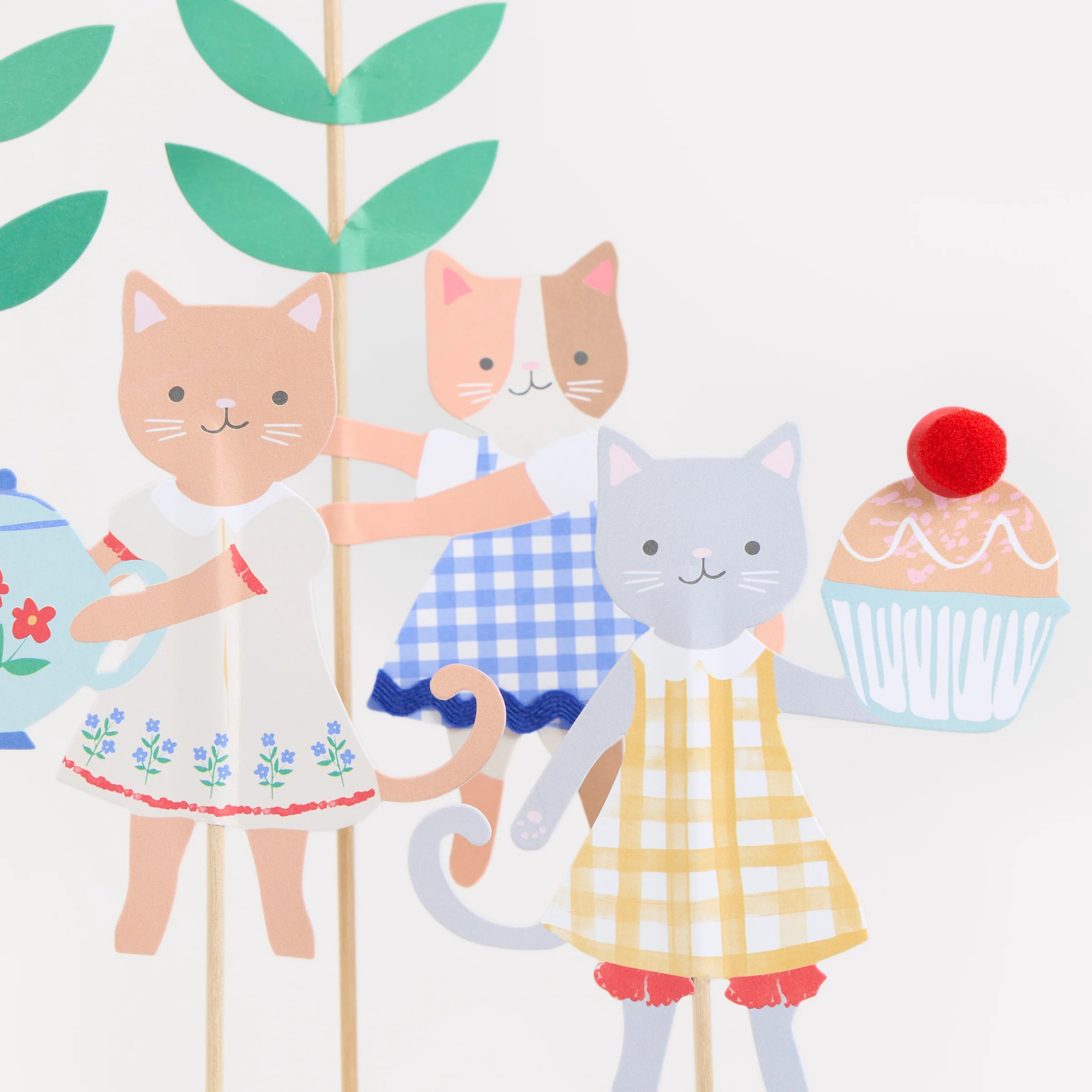 Cake Topper Kitten Club