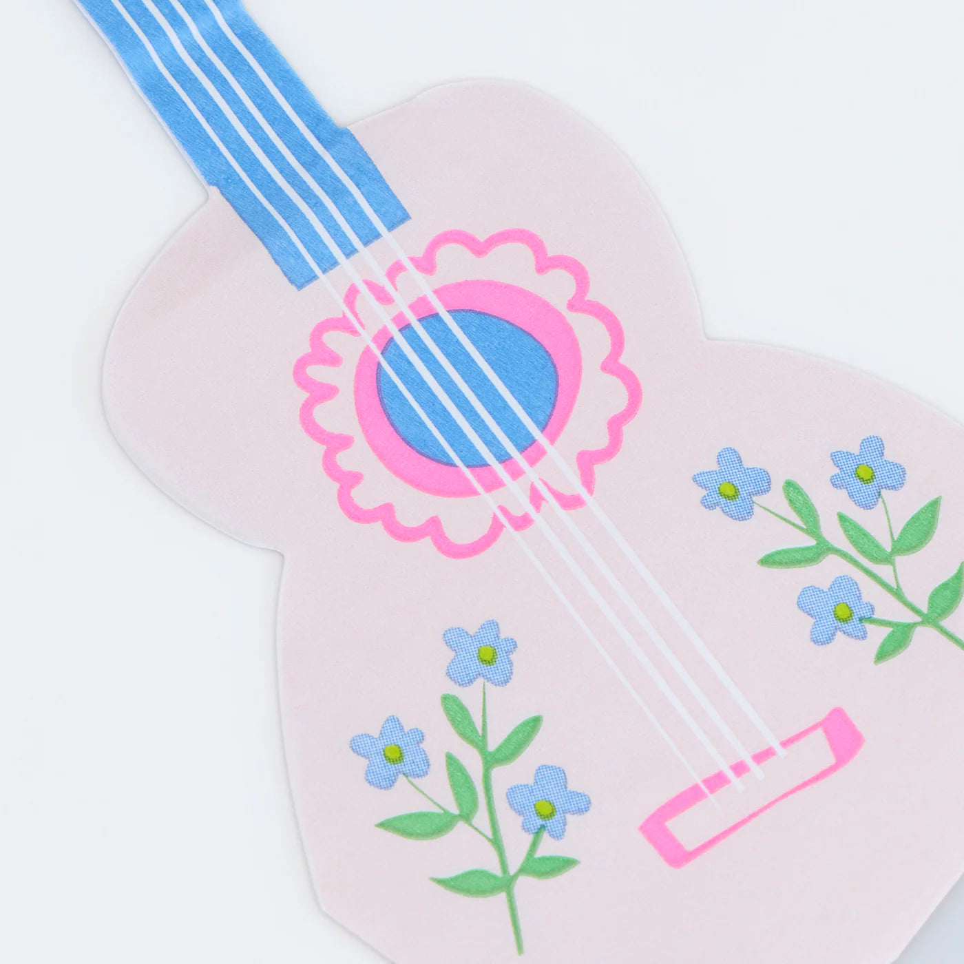 Servietten Pink Guitar