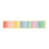 Kerzen Rainbow Striped - 50 Stck.