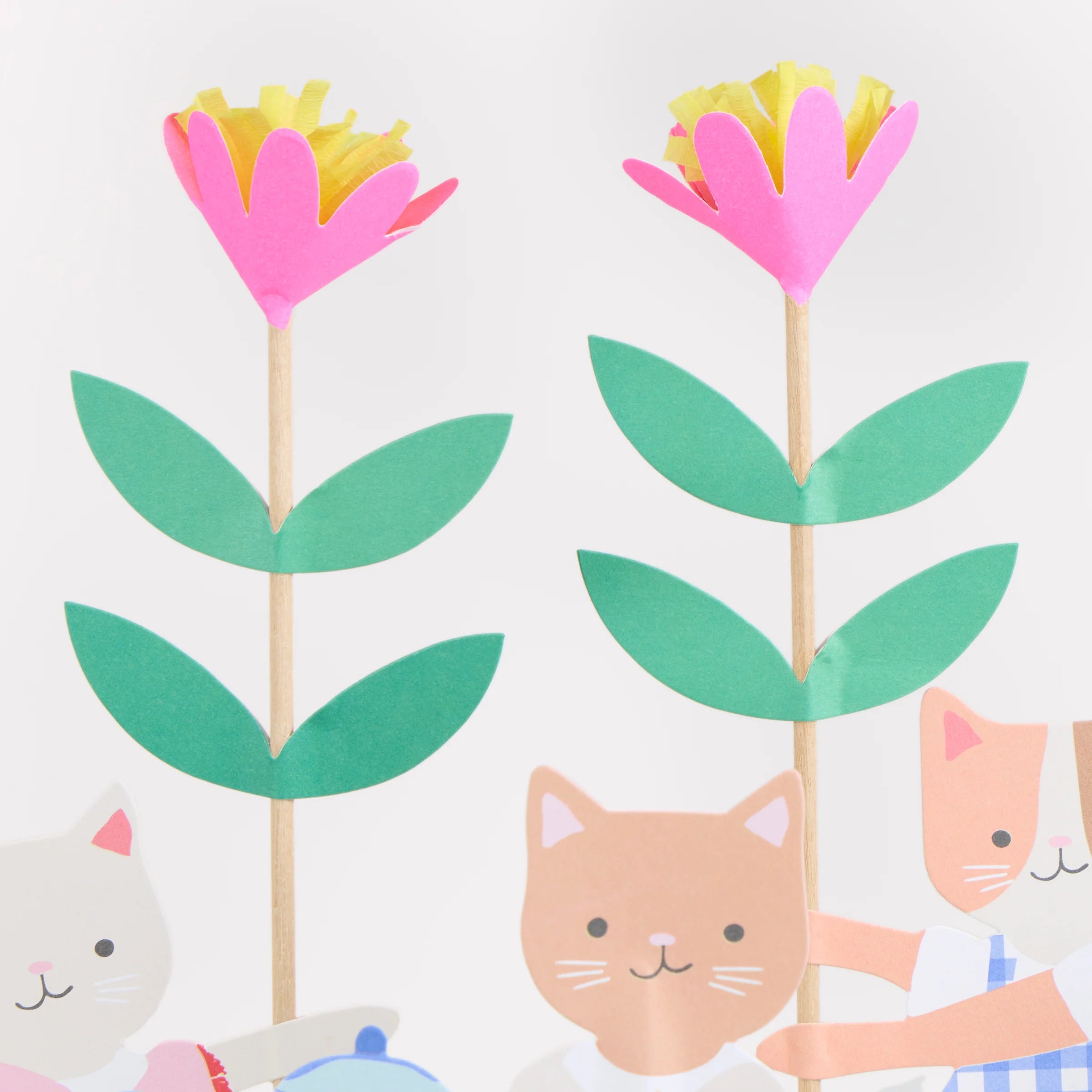 Cake Topper Kitten Club