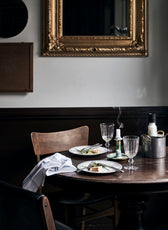 Teller Bistro - grau 4er Set ⌀ 23 cm Lunch Plate