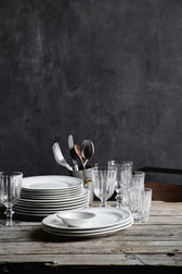 Teller Bistro - grau 4er Set ⌀ 23 cm Lunch Plate