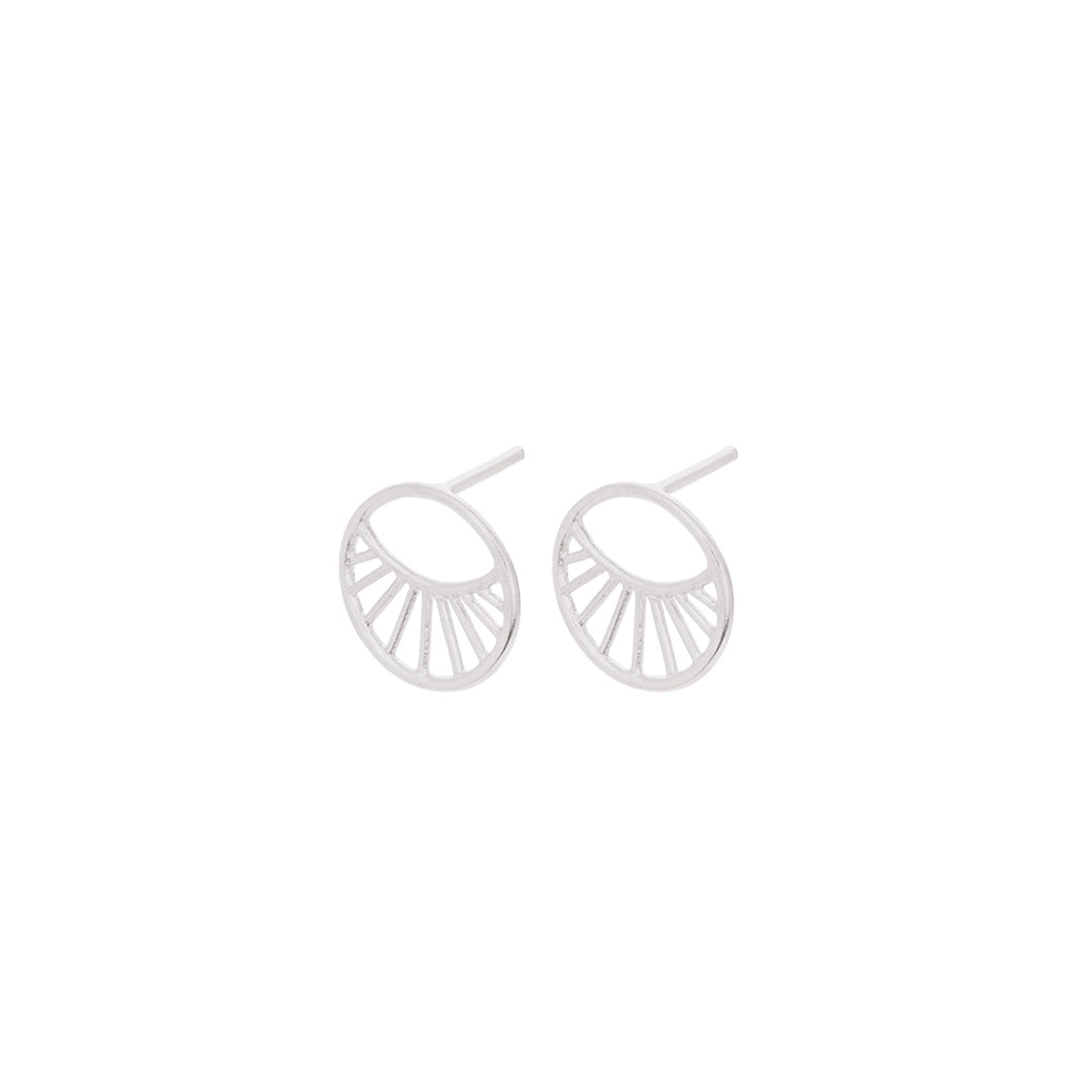 Pernille Corydon Daylight Ohrstecker in Silber – minimalistischer Schmuck