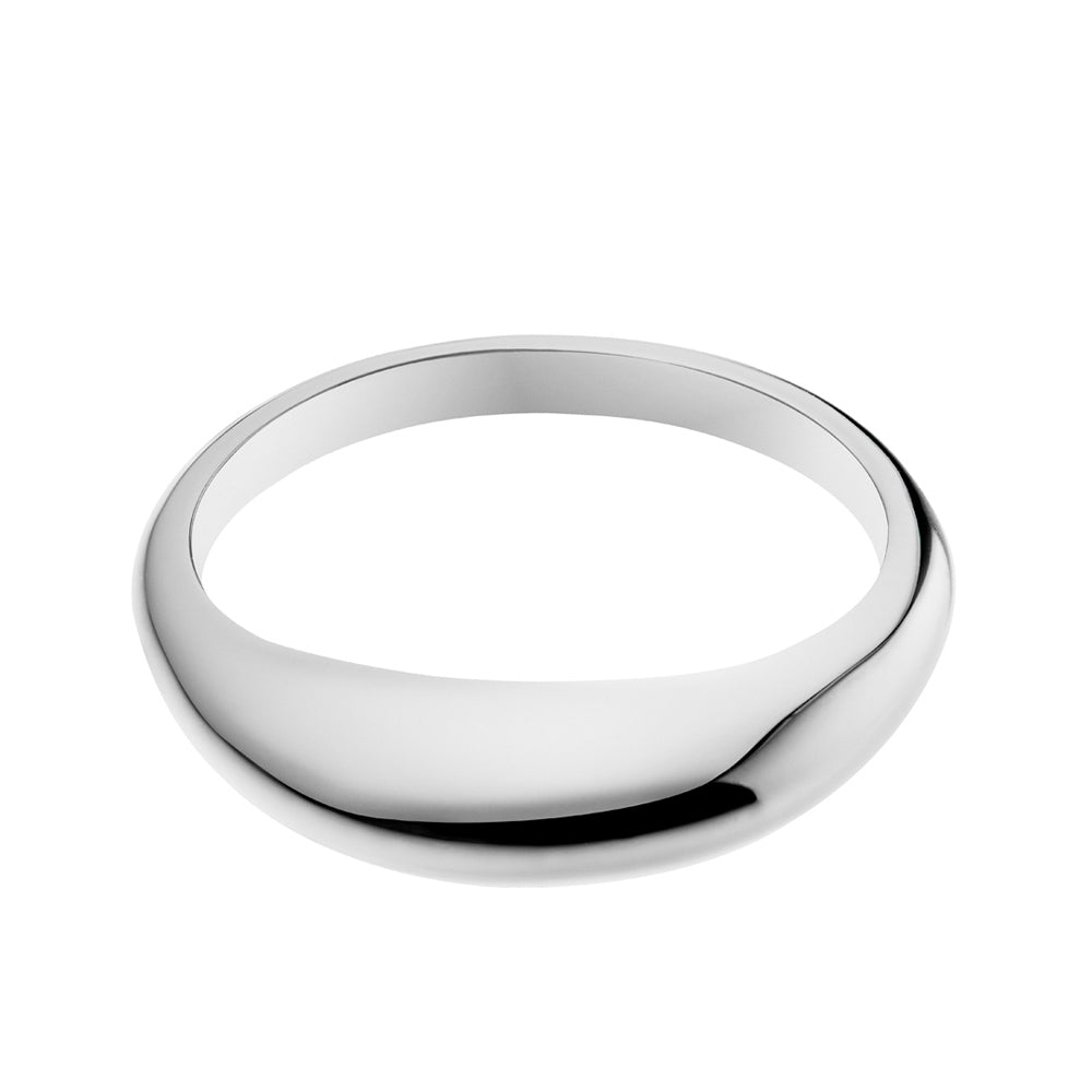 Globe Ring Silber von Pernille Corydon – Frontansicht