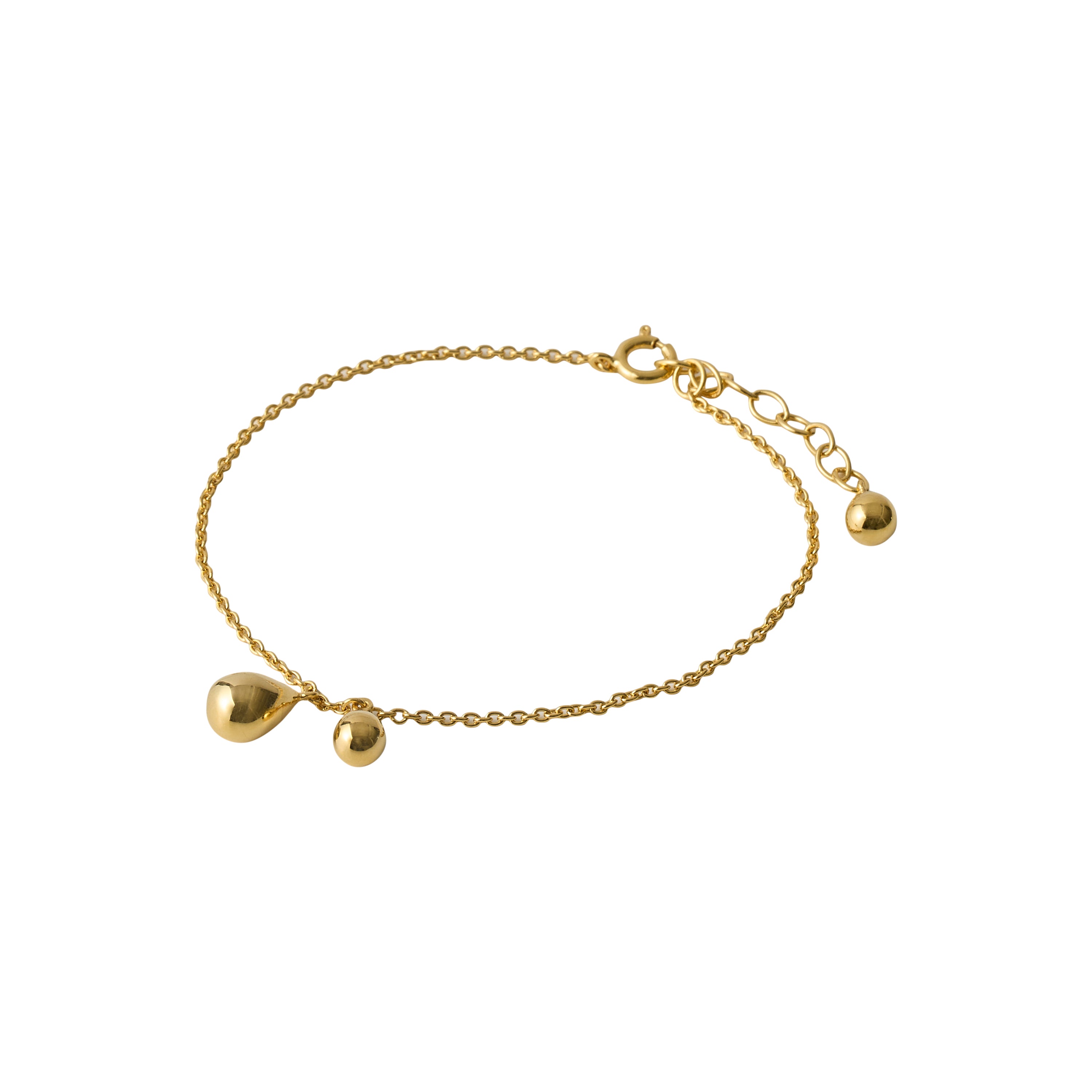 Armband Rain Gold von Pernille Corydon – Frontansicht