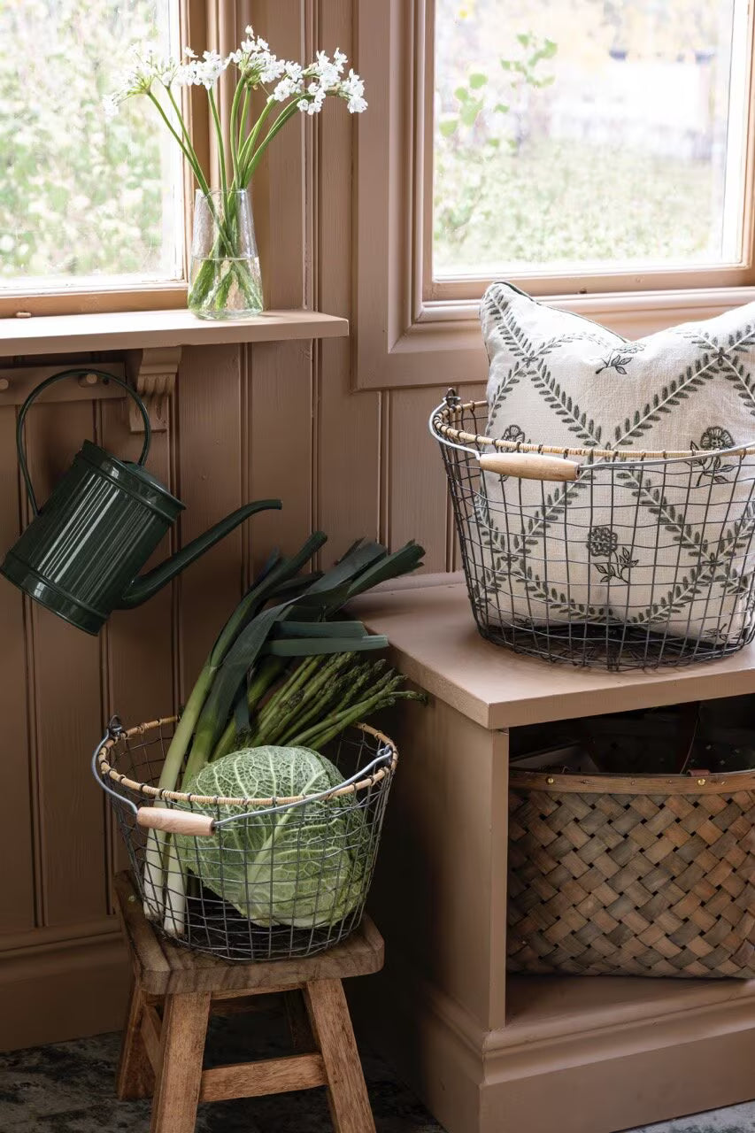 Runder Drahtkorb Alvar - klein