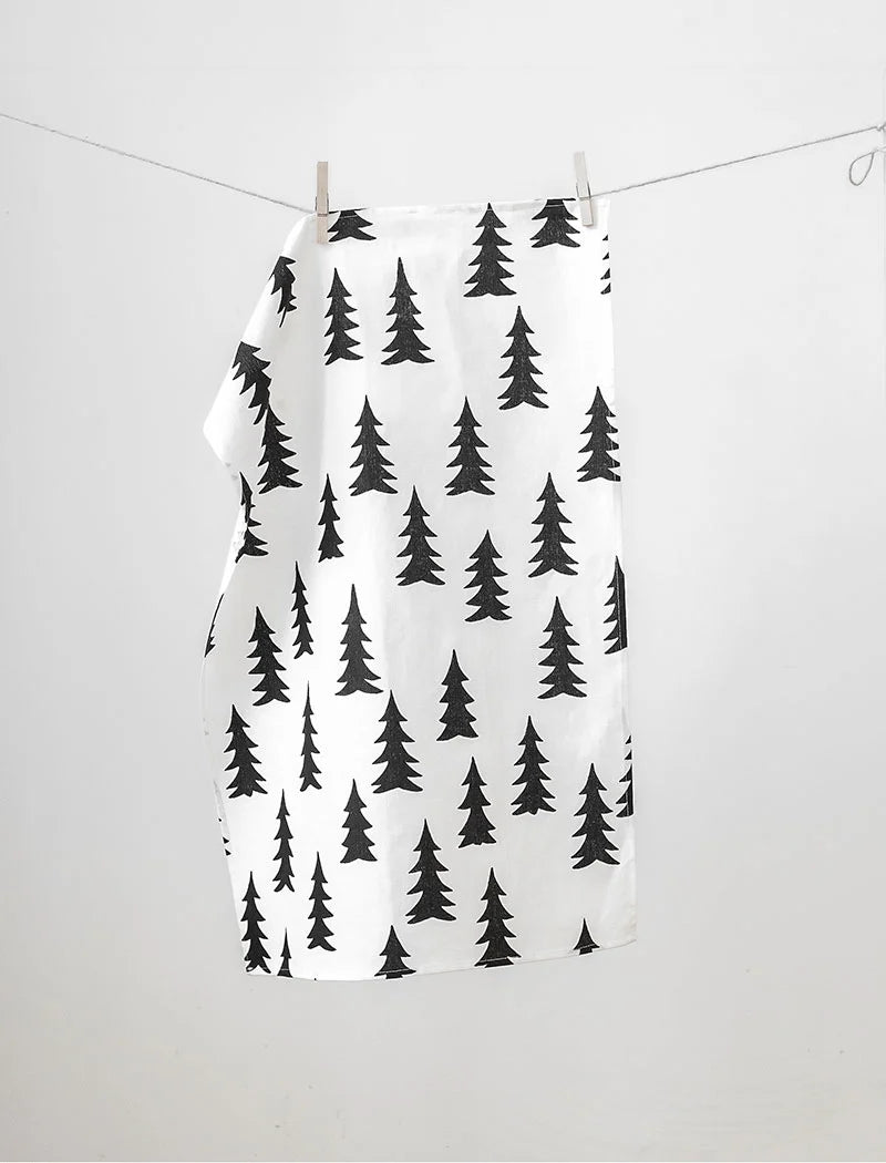 Geschirrtuch Gran - schwarz