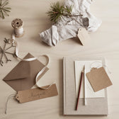 Geschenkanhänger aus Papier - Größe S - 10er Set