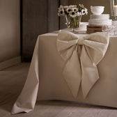 Weihnachts-Schleife / Christmas Bow - Creme - XL 40 x 60 cm