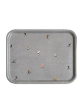 Tablett Skifahrer - groß